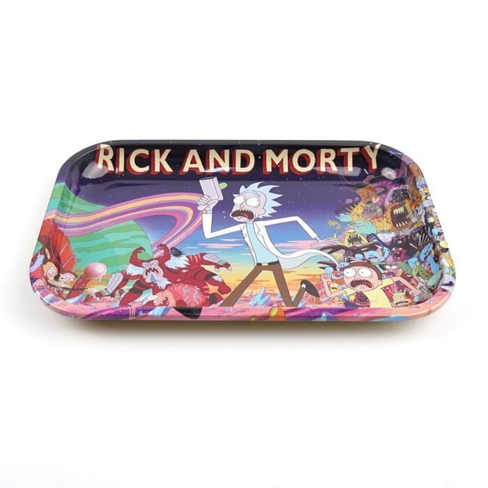 Rick And Morty Rolling Tray