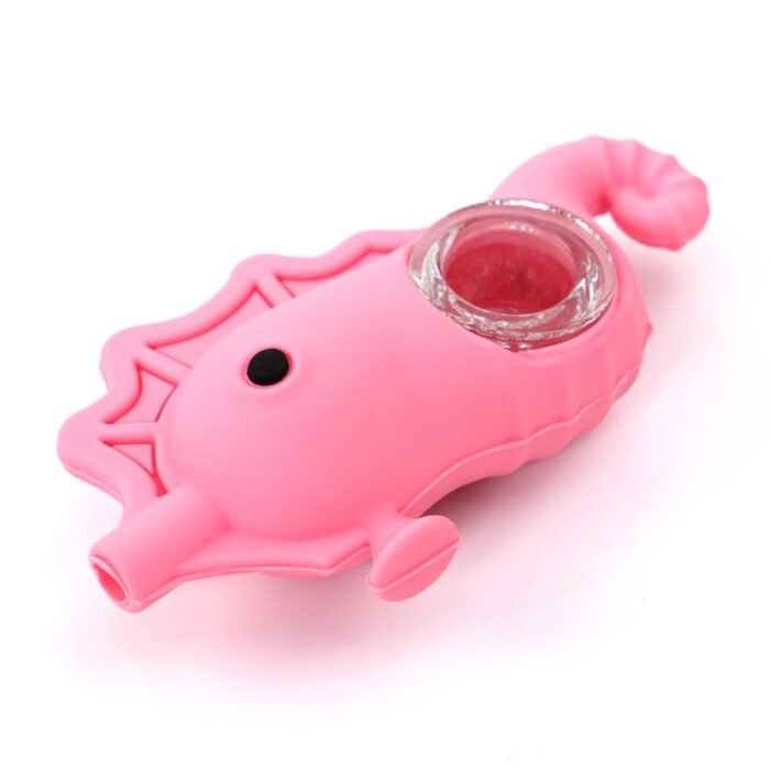 Pink Silicone Pipe