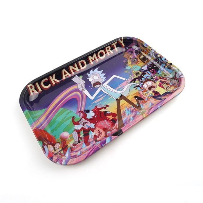 Rick And Morty Rolling Tray