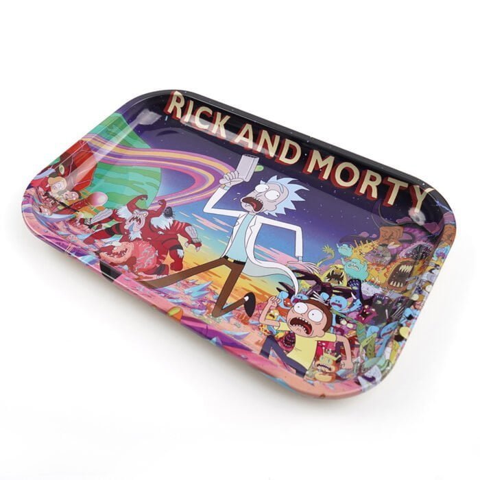 Rick And Morty Rolling Tray