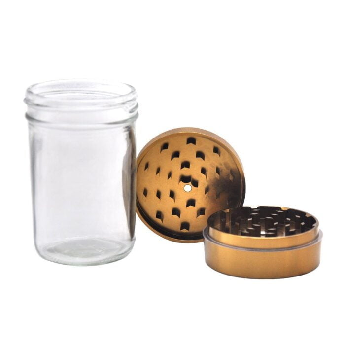 3 Piece Glass Weed Grinder