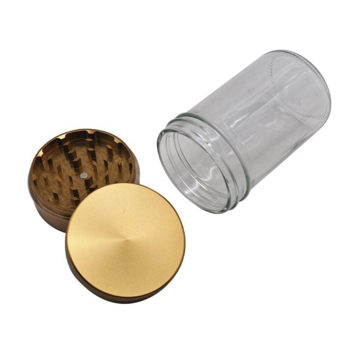 3 Piece Glass Weed Grinder