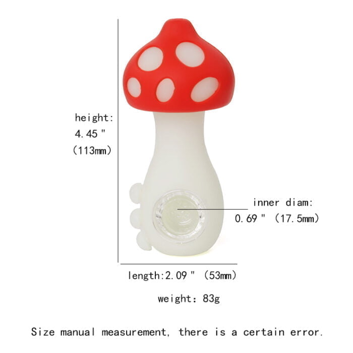 Silicone Mushroom Pipe