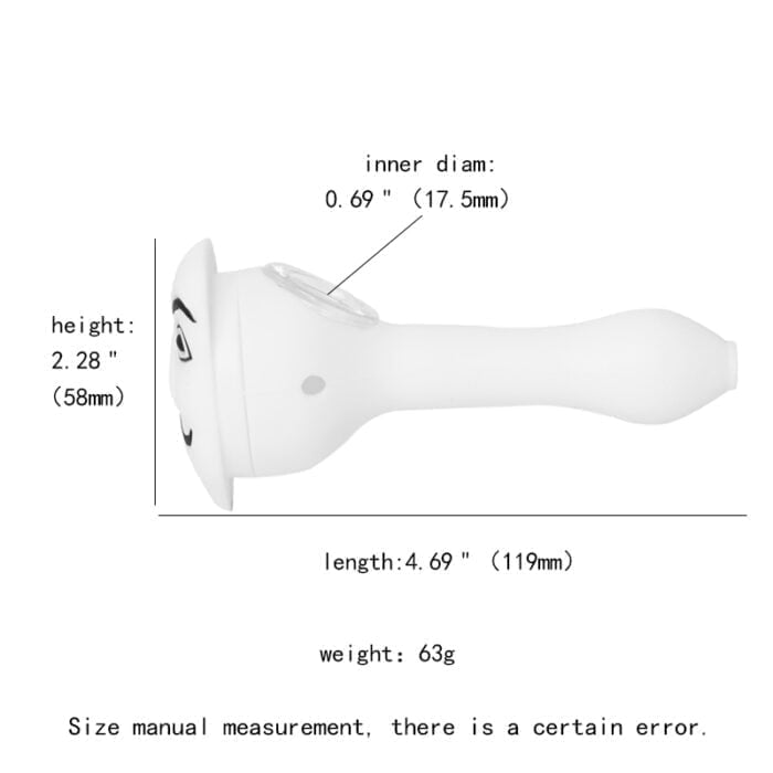 Easy To Clean Silicone Spoon Pipe