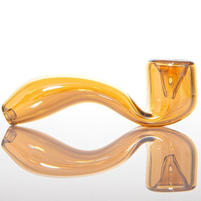 glass gandalf pipe with carb