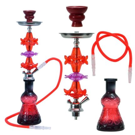 Middle Size Glass Hookah Set Wholesale